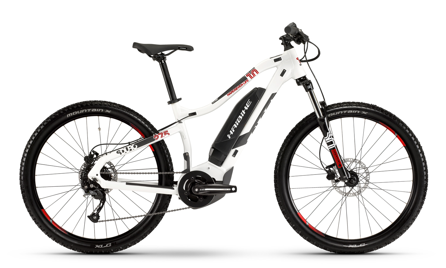 Фотография Haibike 29" SDURO HardSeven Life 1.0 400Wh (2019) 2019 Бело-черный